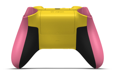 Xbox Wireless Controller - Corpo: Rosa Profundo, Botões Direcionais: Amarelo relâmpago, Manípulos Analógicos: Amarelo relâmpago