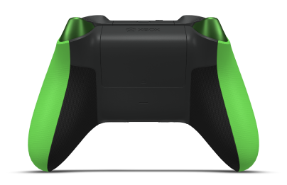 Xbox Wireless Controller - Corpo: Verde Veloz, Botões Direcionais: Preto Carbono (Metálico), Manípulos Analógicos: Verde Veloz