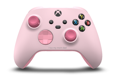 Xbox Wireless Controller - Body: Soft Pink, D-Pads: Retro Pink, Thumbsticks: Deep Pink