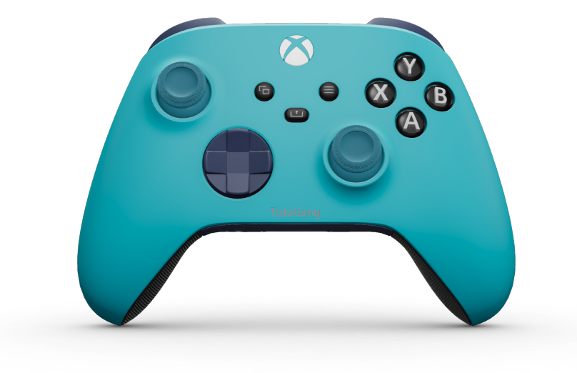Xbox Wireless Controller - Body: Dragonfly Blue, D-Pads: Midnight Blue, Thumbsticks: Mineral Blue