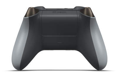 Xbox Wireless Controller - Body: Ash Gray, D-Pads: Desert Tan (Metallic), Thumbsticks: Storm Grey