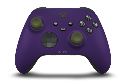 Xbox Wireless Controller - Corps: Astral Purple, BMD: Carbon Black, Joysticks: Nocturnal Green
