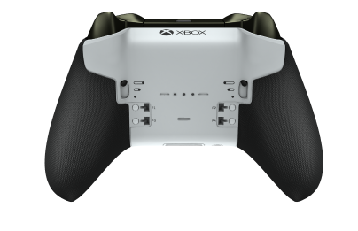 Xbox Elite Wireless Controller Series 2 - Core - Behuizing voorzijde: Astralpaars + rubberen handvatten, D-pad: Facet, Bright Silver (Metal), Behuizing achterzijde: Robotwit + rubberen handvatten
