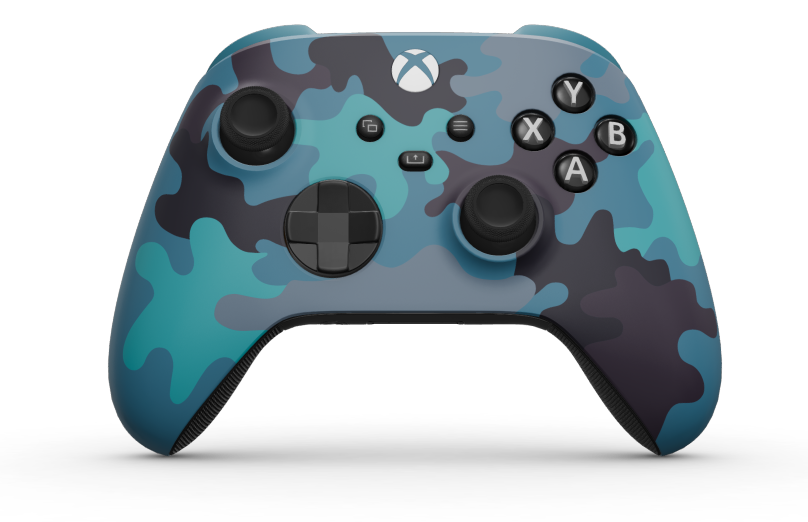 Xbox Wireless Controller - Body: Mineral Camo, D-Pads: Carbon Black, Thumbsticks: Carbon Black