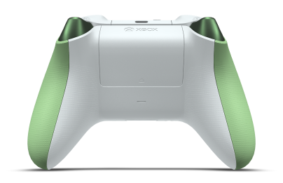 Kontroler bezprzewodowy Xbox - Corpo: Verde suave, Botões Direcionais: Verde suave (Metalizado), Manípulos Analógicos: Verde suave