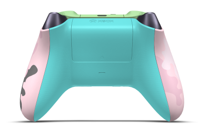 Xbox Wireless Controller - Body: Sandglow Camo, D-Pads: Deep Pink (Metallic), Thumbsticks: Dragonfly Blue