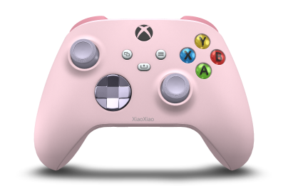 Xbox Wireless Controller - Corps: Soft Pink, BMD: Soft Purple (métallique), Joysticks: Soft Purple
