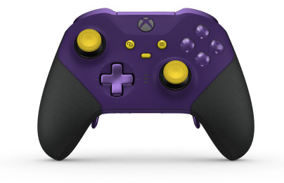 Xbox Elite Wireless Controller Series 2 – Core - Body: Astral Purple + Rubberized Grips, D-pad: Cross, Astral Purple (Metal), Back: Astral Purple + Rubberized Grips