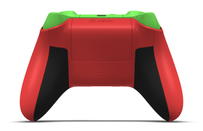 Xbox Wireless Controller - Body: Pulse Red, D-Pads: Velocity Green, Thumbsticks: Velocity Green