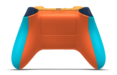 Xbox Wireless Controller - Body: Dragonfly Blue, D-Pads: Midnight Blue, Thumbsticks: Soft Orange