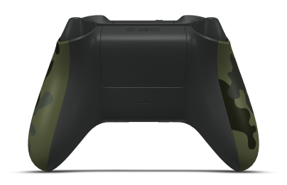 Xbox Wireless Controller - Body: Forest Camo, D-Pads: Carbon Black, Thumbsticks: Storm Grey