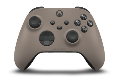 Xbox Wireless Controller - Framsida: Ökenbrun, Styrknappar: Kolsvart, Styrspakar: Kolsvart
