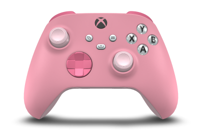 Xbox 無線控制器 - Body: Retro Pink, D-Pads: Deep Pink, Thumbsticks: Soft Pink