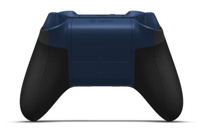 Xbox Wireless Controller - Corpo: Preto Carbono, Botões Direcionais: Azul Noturno, Manípulos Analógicos: Azul Noturno