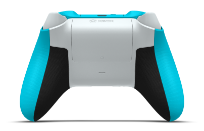 Xbox Wireless Controller - Body: Dragonfly Blue, D-Pads: Bright Silver (Metallic), Thumbsticks: Robot White