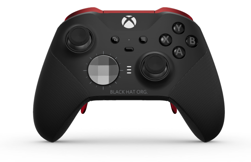 Xbox Elite 無線控制器 Series 2 - Core - Cuerpo: Negro carbón + Agarres texturizados, Cruceta: Facetado, gris tormenta (metal), Atrás: Negro carbón + Agarres texturizados