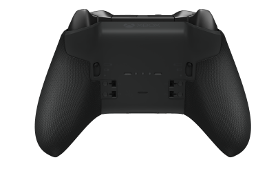 Xbox Elite Wireless Controller Series 2 - Core - Body: Carbon Black + Rubberized Grips, D-pad: Facet, Storm Gray (Metal), Back: Carbon Black + Rubberized Grips